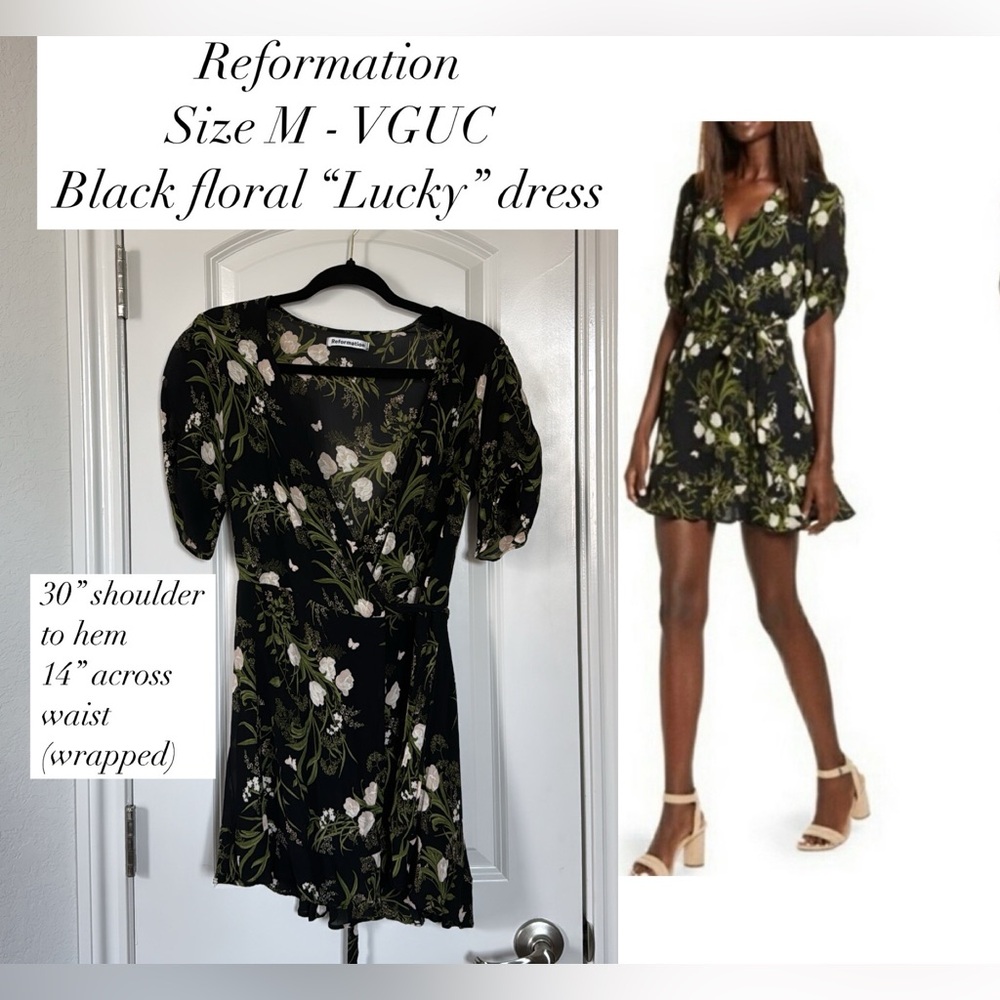 ❌ SOLD ❌ Reformation “Lucky” dress - size M